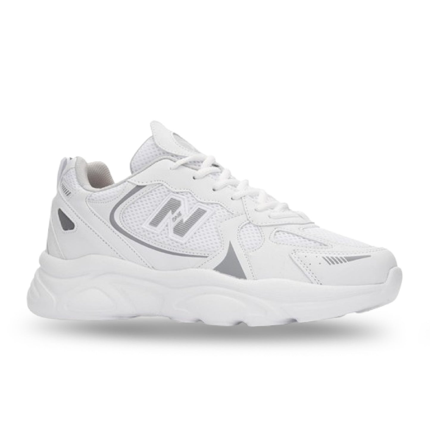 Boulder 1668 Baskets Confortable en Blanc et İce  40-44