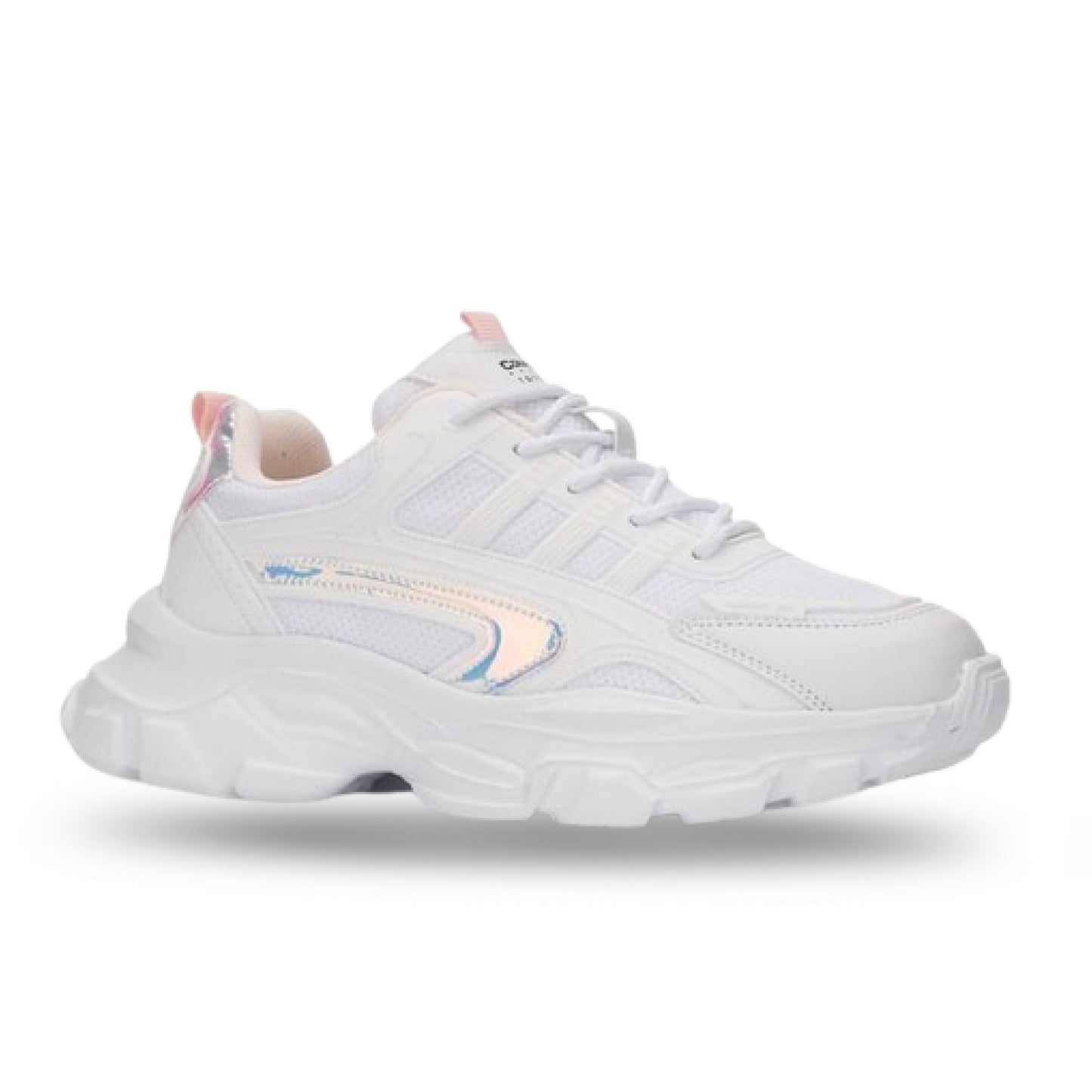 Conpax Baskets Confortable en Blanc 36-40